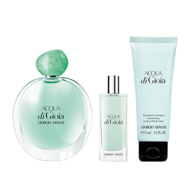 Giorgio Armani Acqua di Gioia Eau de Parfum 100mL 3 Piece Holiday Gift Set