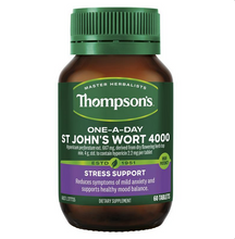 Load image into Gallery viewer, Thompson&#39;s One-A-Day St. John&#39;s Wort 4000mg 60 Tablets
