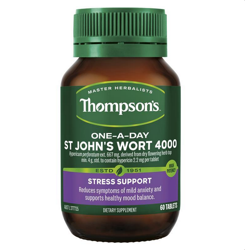 Thompson's One-A-Day St. John's Wort 4000mg 60 Tablets