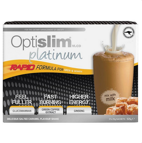 Optislim VLCD Platinum Salted Caramel 21 x 25g