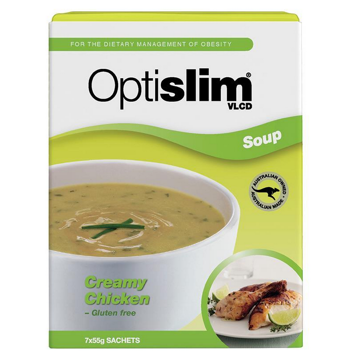 OptiSlim VLCD Soup Creamy Chicken 7 x 55g Sachets