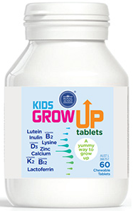 ROYAL AUSNZ Kids GROW UP TABLETS 60 Chewable Tablets