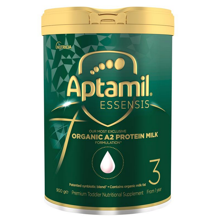 Aptamil Essensis Organic A2 Protein Stage 3 Toddler Formula 900g