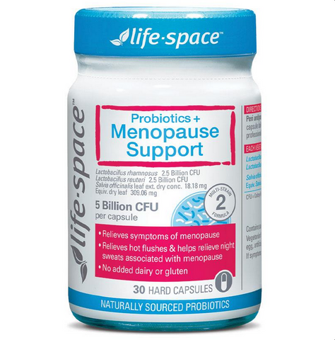 Life-Space Probiotics + Menopause Support 30 Capsules (expiry 8/24)
