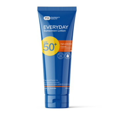 Pharmacy Health Everyday Sunscreen Lotion SPF50+ 200mL Tube