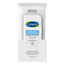 Load image into Gallery viewer, Cetaphil Gentle Skin Wipes Cleansing 25 Cleansing Cloths