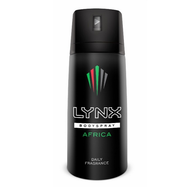 Lynx BodySpray Africa Deodorant 155mL