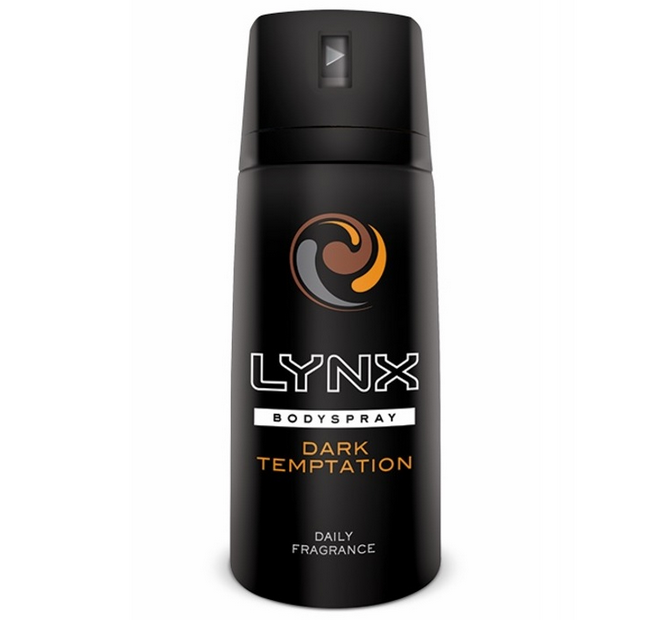 Lynx BodySpray Dark Temptation Deodorant 155mL