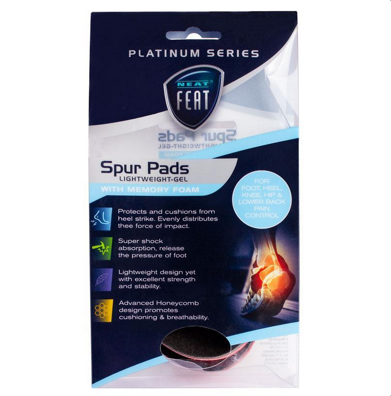 Neat Feat Orthotics Cushioning Spur Pads Large