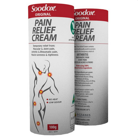 Soodox Pain Relief Cream 100g