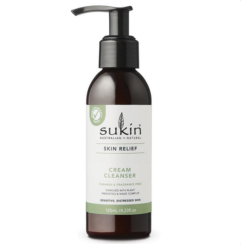 SUKIN Skin Relief Cream Cleanser 125mL Pump