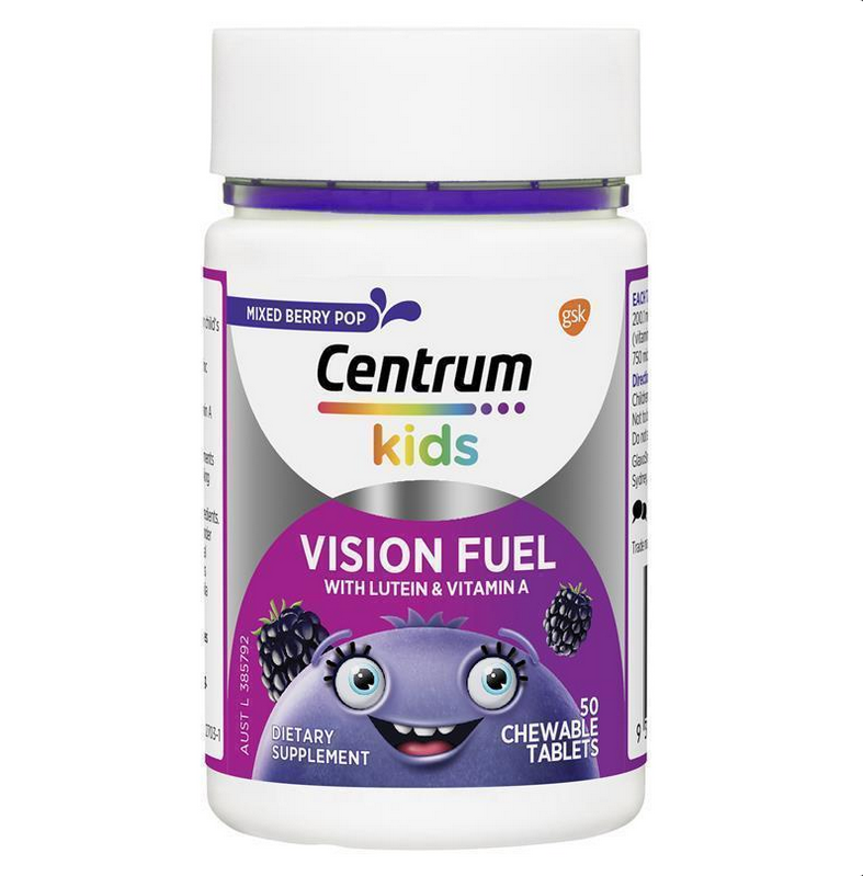 Centrum Kids Vision Fuel 50 Chewable Tablets