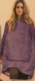 Hoodie Blanket Reversible - One Size Fits All