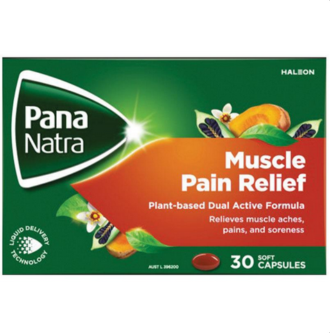 PanaNatra Muscle Pain Relief 30 Capsules