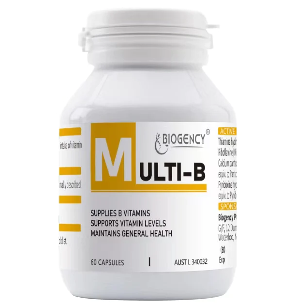 Biogency Multi-B 60 Capsules