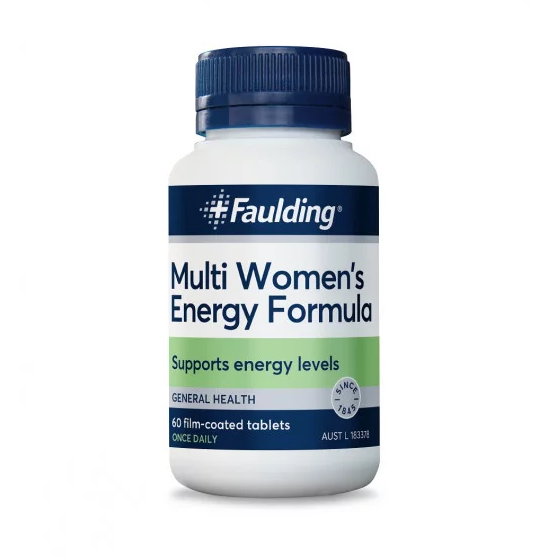 Faulding Multi Women's Energy Formula 60 Tablets