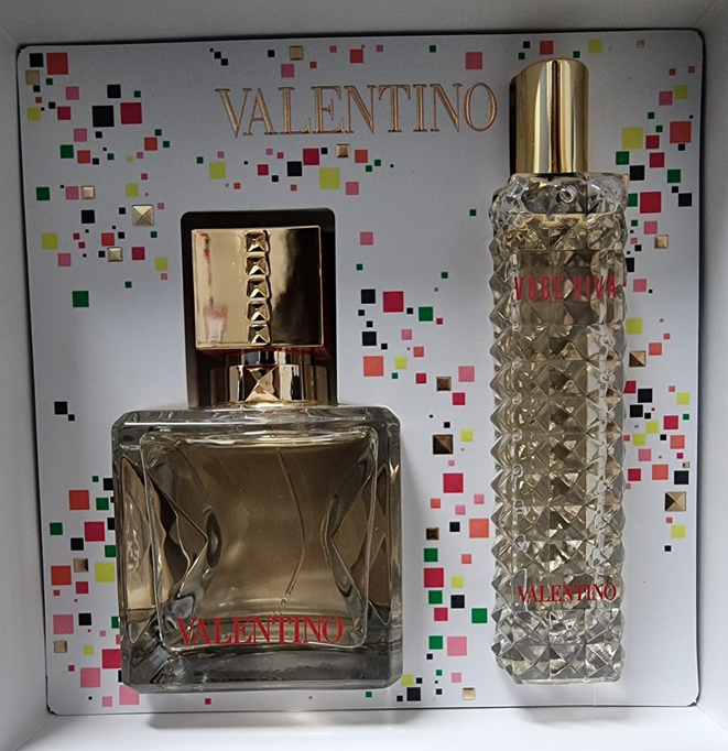 Valentino Voce Viva Intensa Eau de Parfum 50mL 2 Piece Gift Set (EDP 50mL+ EDP 15mL)