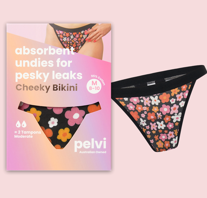 Pelvi Leakproof Bikini Underwear - Cheeky – Better Value Pharmacy