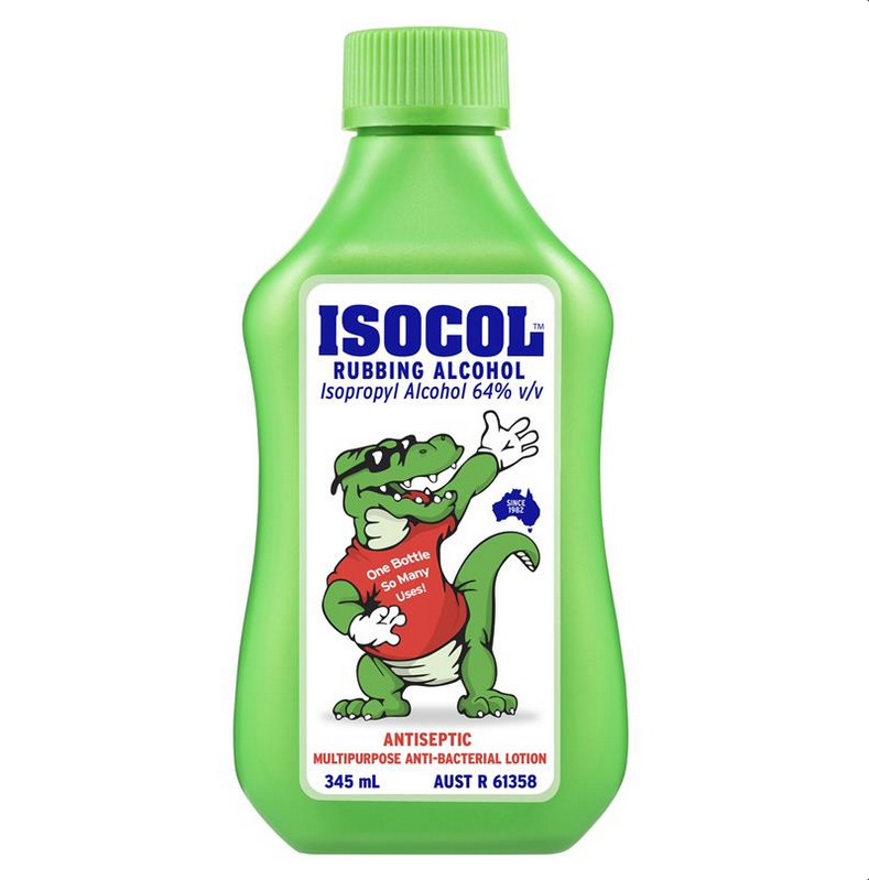 Isocol Antiseptic Rubbing Alcohol 345mL