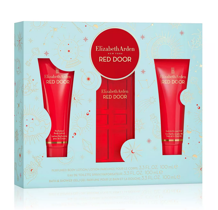 Elizabeth Arden Red Door Eau de Toilette 100mL 3 Piece Set