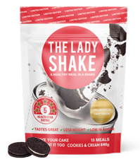 The Lady Shake Meal Replacement Shake 15 Meals 840g