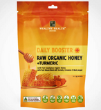 Wealthy Health Daily Booster Raw Organic Honey + Turmeric 5g x 12 Sachets