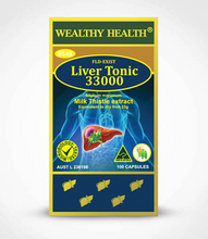 Load image into Gallery viewer, Wealthy Health FLD-Exist Liver Tonic 33000mg 100 Capsules