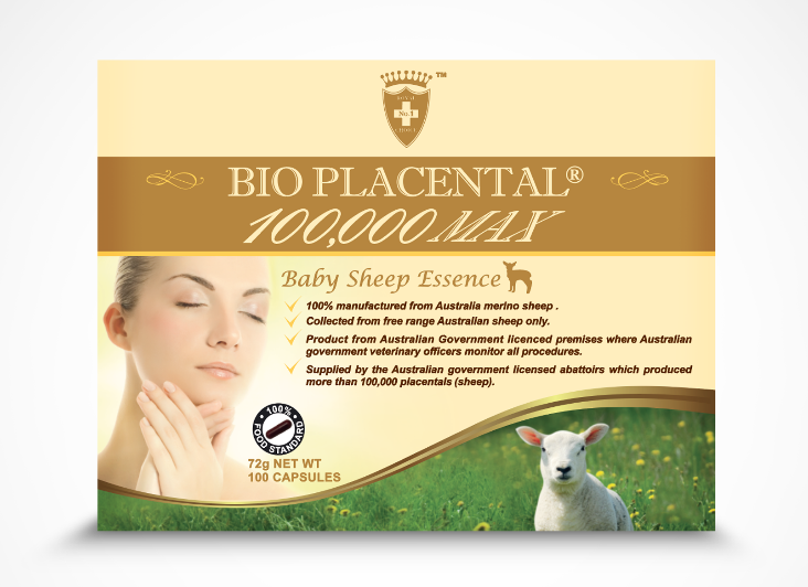 Wealthy Health Bio Placental 100000 Max Baby Sheep Essence 100 Capsules