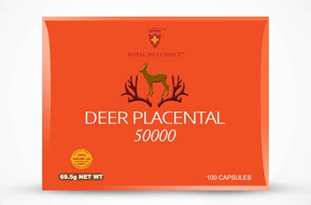 Wealthy Health Royal No.1 Deer Placenta 50000 100 Capsules