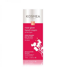 Load image into Gallery viewer, Kosmea Rose Glow Hand Cream 75mL