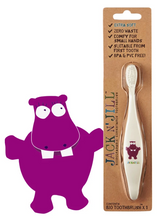 Load image into Gallery viewer, Jack N&#39; Jill Bio Toothbrush HIPPO