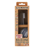 Jack N' Jill Silicone Finger Brush 2 Pack STAGE 1