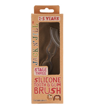 Load image into Gallery viewer, Jack N&#39; Jill Silicone Tooth &amp; Gum Brush STAGE 3