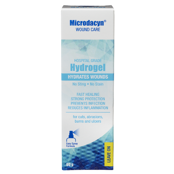 Microdacyn Wound Care Hydrogel Hospital Grade Spray 60g Better Value