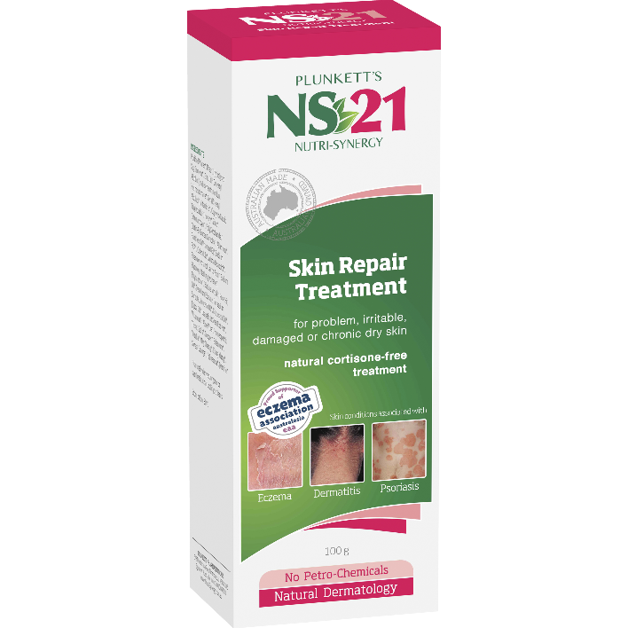 Plunkett's NUTRI SYNERGY 21 NS 21 Skin Repair Treatment Tube 100g