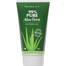 Load image into Gallery viewer, Plunkett&#39;s 99% Pure Aloe Vera Soothing Gel Tube 150g