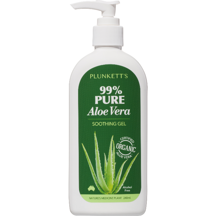 Plunkett's 99% Pure Aloe Vera Soothing Gel Pump 240mL