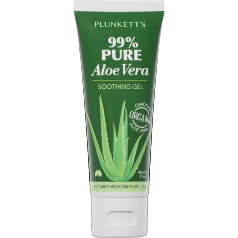Plunkett's 99% Pure Aloe Vera Soothing Gel Tube 75g