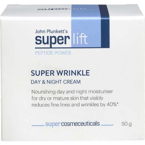 John Plunkett's SuperLift Super Wrinkle Day & Night Cream 50g