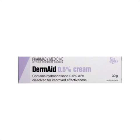 Dermaid 0.5% Eczema Cream 30G (Limit ONE per Order)