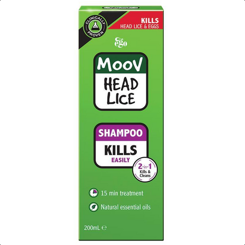 Moov Head Lice Shampoo 200mL - Lice/Nits