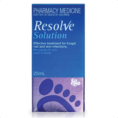 Resolve Anti-Fungal Solution 25Ml (Limit ONE per Order)