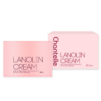 Chantelle Sydney Skin Care Lanolin Cream With Grape Seed Oil & Vitamin E 100mL
