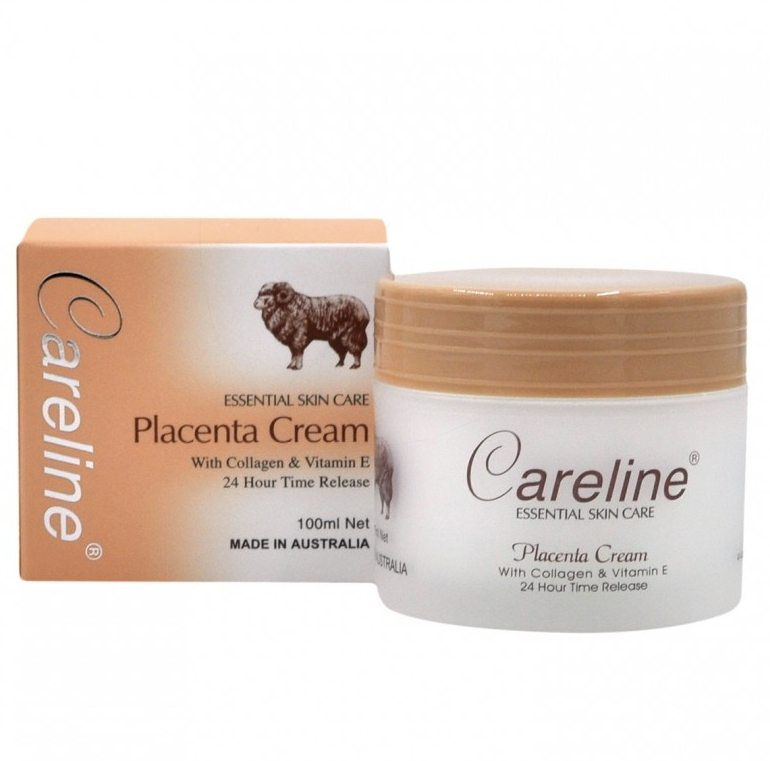 Careline Placenta Cream With Collagen & Vitamin E Jar 100mL