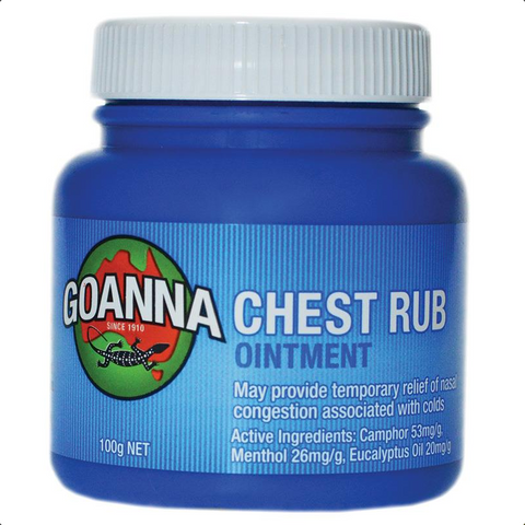 Goanna Chest Rub 100g