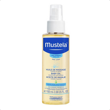 Load image into Gallery viewer, Mustela Baby Massage Oil 100mL