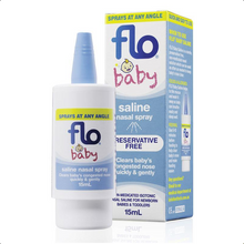Load image into Gallery viewer, FLO Baby Spray Saline + Nasal 15ml