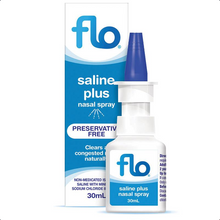 Load image into Gallery viewer, FLO Saline + Plus Nasal Spray 30ml