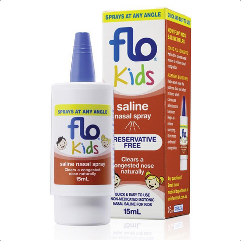 Flo Kids Saline Spray 15ml