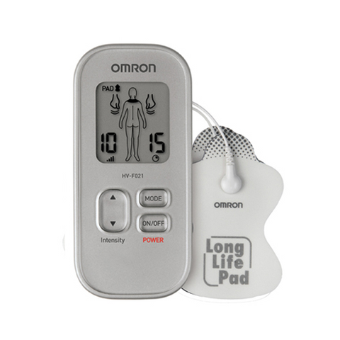 Omron TENS Therapy Device HV-F021 Electronic Nerve Stimulator Soothing Relief